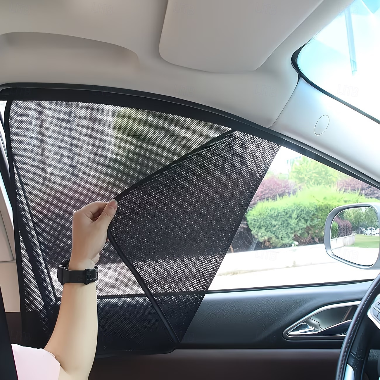 4-teiliger Sonnenschutz für Autofenster &Sichtschutzvorhang-Set, einziehbare Jalousien ohne Bohren, geeignet für Front-/Heckscheibe &Seitenschutz, Hitzeschutz, Blendschutz, Sichtschutz, einfache 2026 - $11.99 –P3