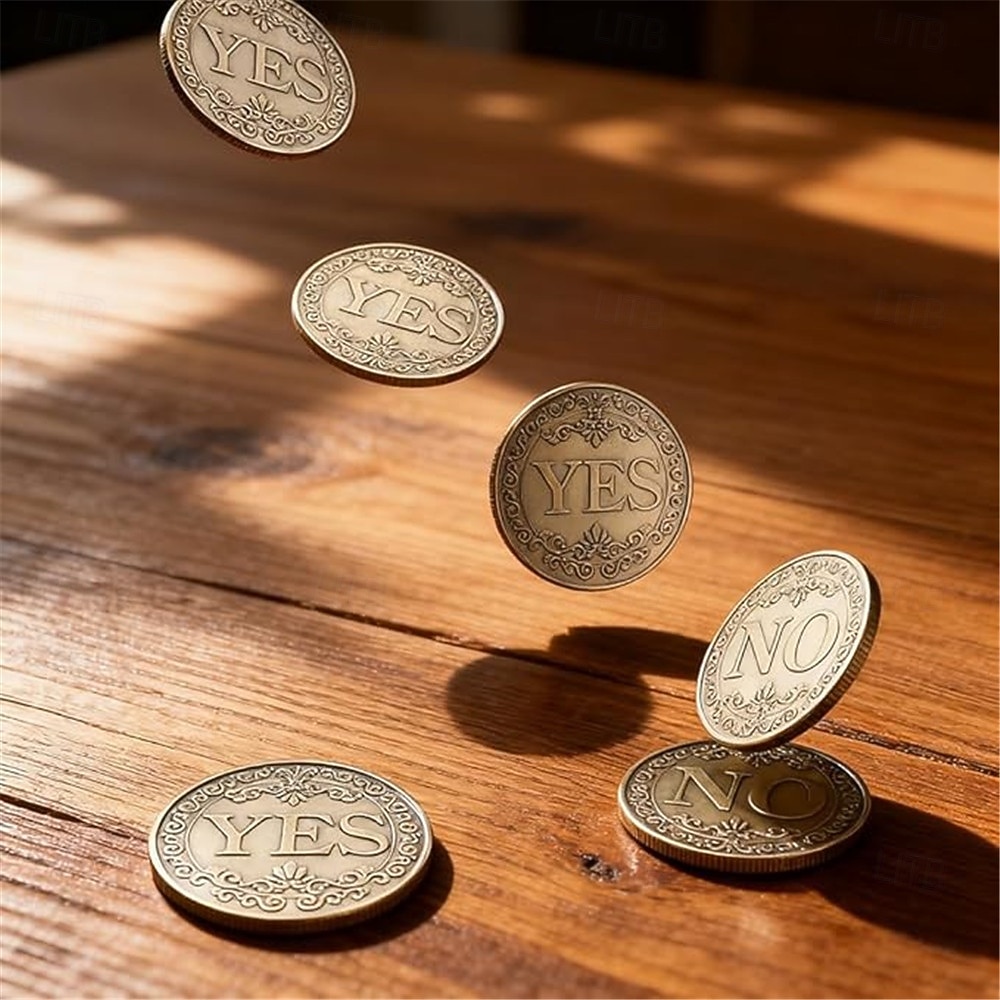 novità sì no sfida moneta decisore monete lancio decisione collezione commemorativa del 2026 a $9.99 –P8