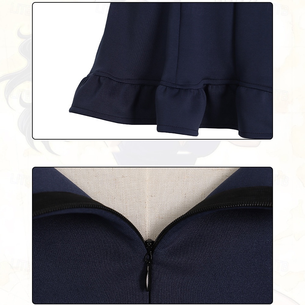 Aventurier oceanic Pirat cu pălărie de paie Anime Rochii Mascaradă Rochii Zilnic Vacanță Expoziție de Anime Rochie Pentru Pentru femei Adulți 2026 - $37.99 –P7