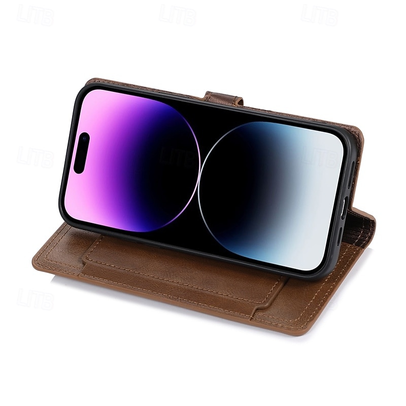 telefono Custodia Per Samsung Galaxy S26 S26 Plus S26 Ultra Custodia Portafoglio Cerniera Protezione Completa Cavalletto Retrò Pelle PU del 2026 a $20.99 –P15