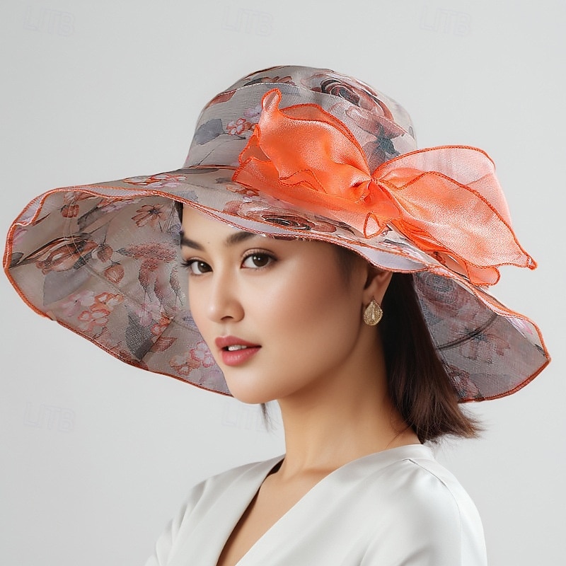 Cappelli Poliestere Cappello a secchiello Matrimonio Compleanno Vintage Carino Retrò Con Fiocco Copricapo Copricapo del 2026 a $17.49 –P5