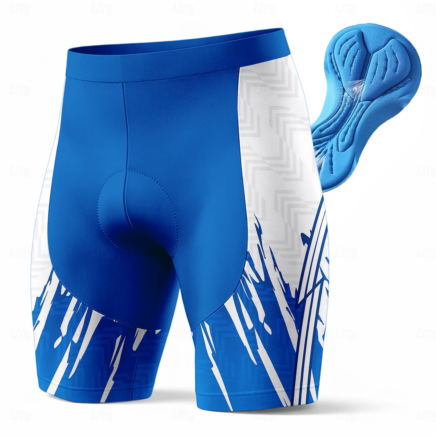 Ανδρικά Ριγέ Σορτς ποδηλασίας δρόμου Σορτς ποδηλάτου Σορτς ποδηλασίας με επιθέματα Ποδήλατο Κοντά Παντελονάκια Παντελόνια Φούστες Στενή εφαρμογή Αθλητισμός 3D Pad 2026 - $28.99 –P2