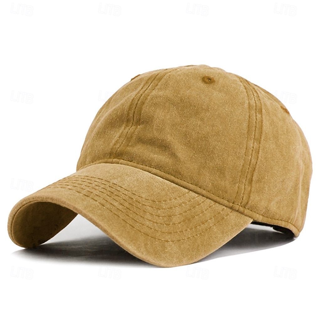 Men's Baseball Cap Sun Hat Trucker Hat Blue Black Polyester Adjustable Fashion Streetwear Casual Daily Outdoor Vacation Plain Sun Protection Sunscreen Breathability 2026 - $5.49 –P2