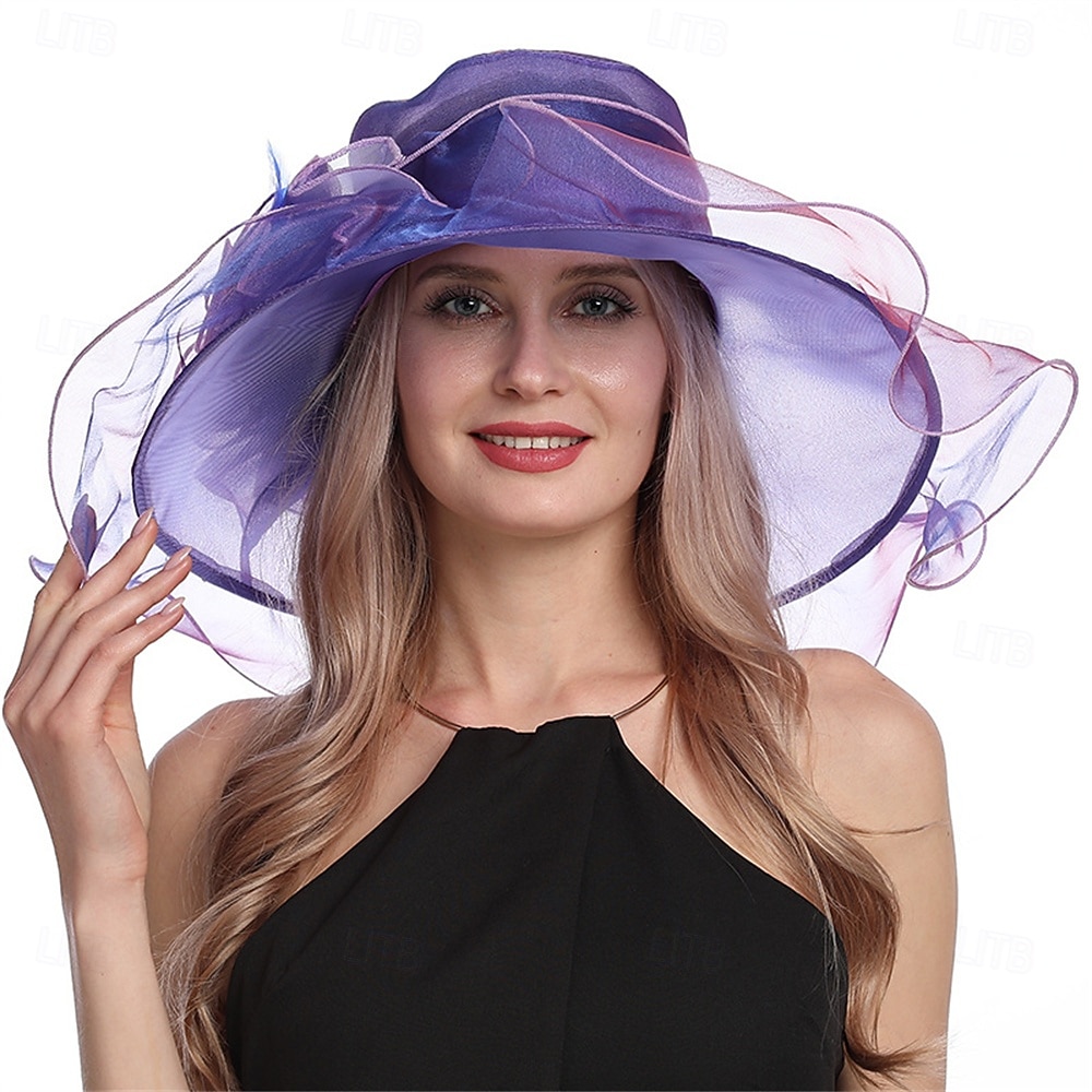 Derby Hut Kirchenhut Kentucky Derby Hut Dame Edelfrau Kostüm Damen Derby Ascot Pferderennfestival Erwachsene Hut Frühling & Sommer 2026 - $36.99 –P11