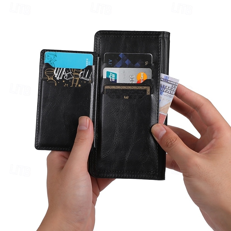 telefono Custodia Per Samsung Galaxy S26 S26 Plus S26 Ultra Custodia Portafoglio Cerniera Protezione Completa Cavalletto Retrò Pelle PU del 2026 a $20.99 –P23