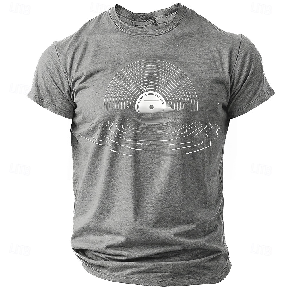 Hombre Música Argot divertido Camiseta Manga Corta Camiseta Impresión 3D Cuello Barco Camisa Moda Diario Diario Calle Negro Rojo Verano Primavera Ropa S M L XL XXL XXXL 2026 - $21.99 –P6