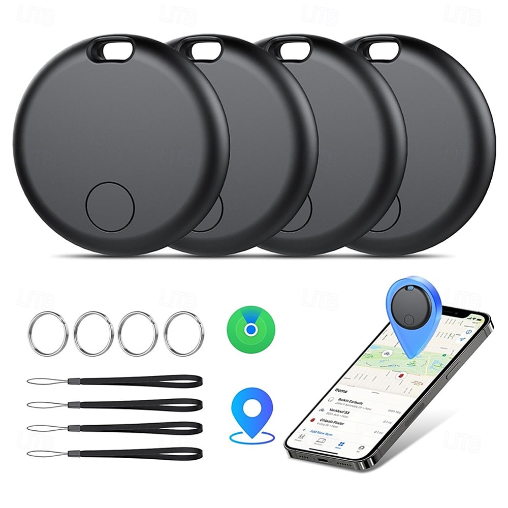 Air Tracker Tags 4Pack Smart Bluetooth Trackers, Item Locators Compatible with the Apple Find My App (iOS Only), Trakcer Tag Locators for Keys, Luggage, Shoulder Bags, and weTag mini 2026 - $75.99 –P1