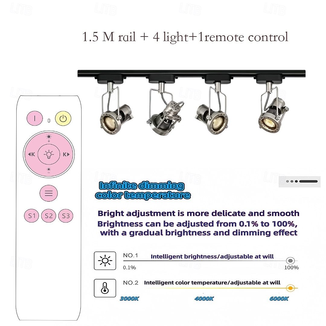 10 cm Regulável Luzes de Tecto Metal Estilo Artístico Galvanizar Artistíco 110-120V 220-240V de 2026 por $80.99 –P14