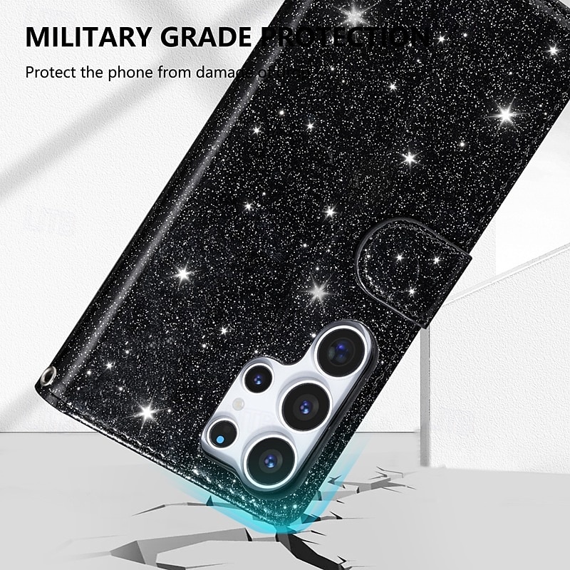Phone Case For Samsung Galaxy S26 S26 Plus S26 Ultra Wallet Case Zipper Full Body Protective Kickstand Color Gradient sky PU Leather 2026 - $18.99 –P5