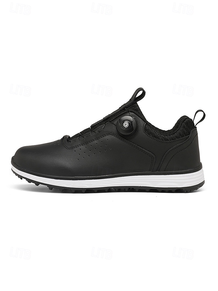 Men's Golf Shoes with Adjustable BOA Fit System – Premium Faux Leather, Stylish White Design for Golf & Outdoor Sports 2026 - $84.99 –P14