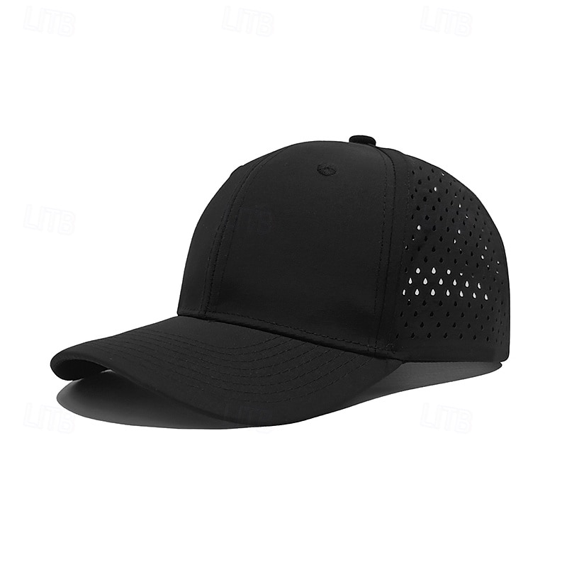 Casquette de Baseball Chapeau de soleil Casquette de tennis Unisexe Mancherons Casquette de Course Couleur Unie Protection solaire Évacuation de l'Humidité Respirant pour Tennis Base-ball Pickleball de 2026 ? $9.49 –P10