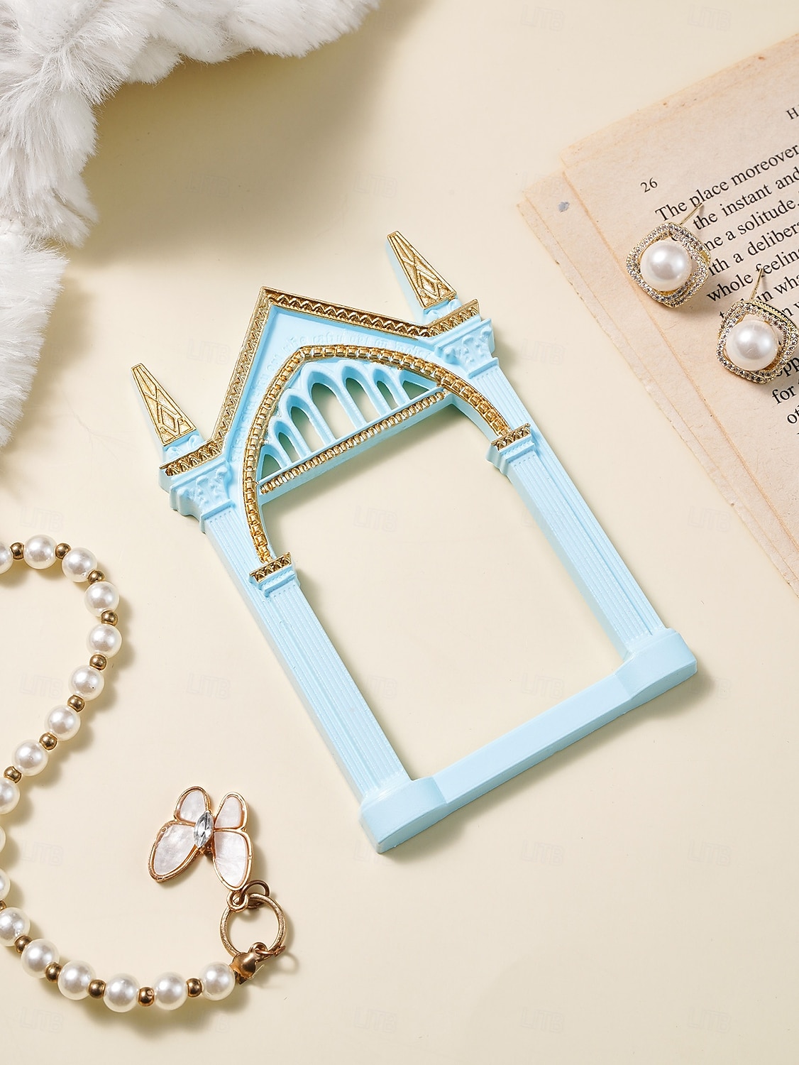 Resin Pattern Photo Frame Decorative Item DIY Piece for Photography Props and Small Home Decoration 2026 - $10.49 –P10