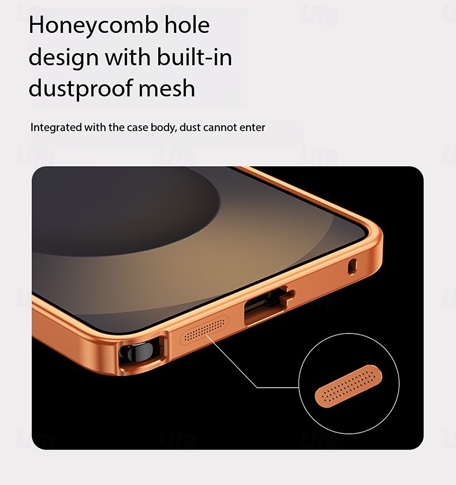 Phone Case For Samsung Galaxy S26 Ultra Back Cover Magnetic Adsorption Full Body Protective Shockproof Retro Metal 2026 - $26.99 –P20