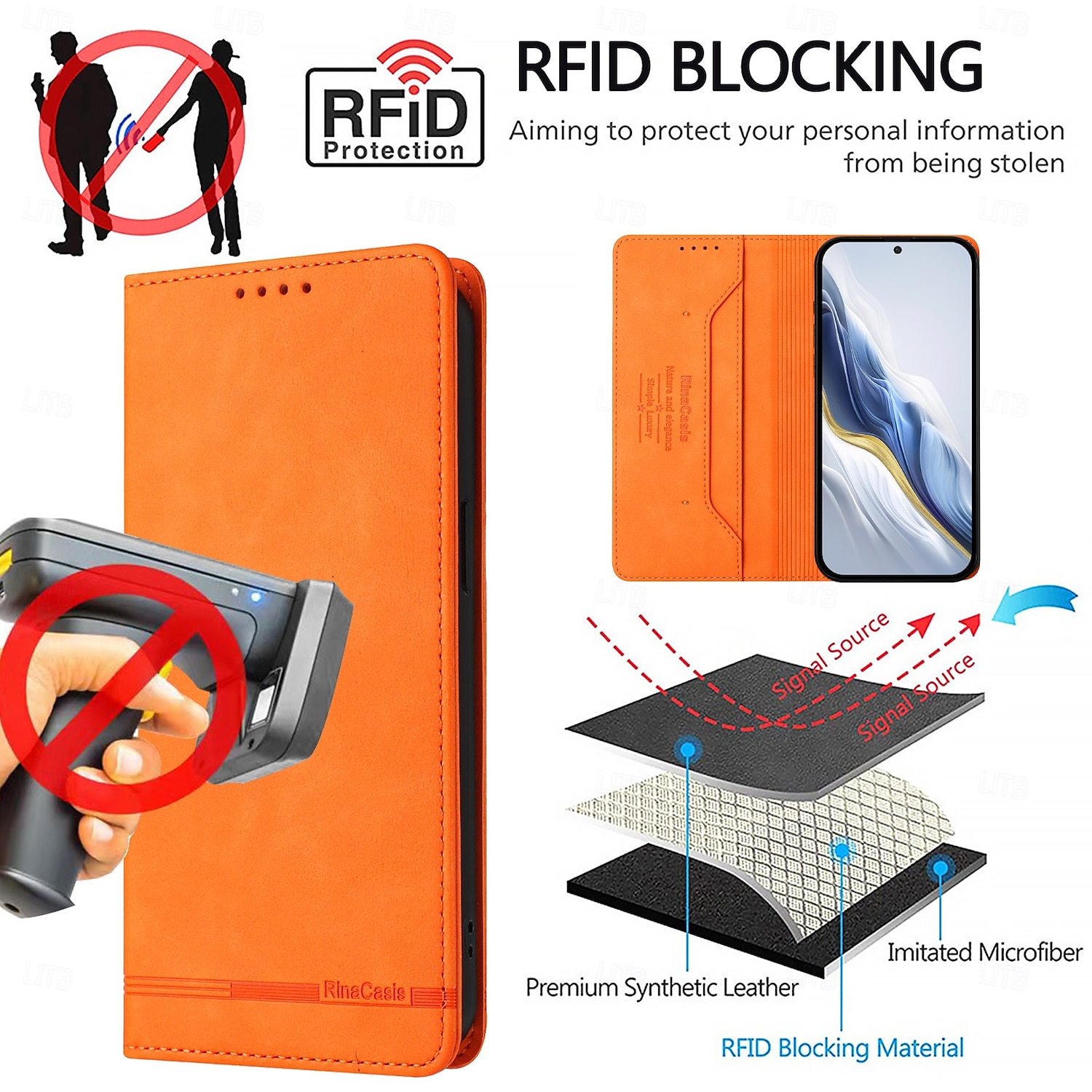 telefoon hoesje Voor Samsung Galaxy S26 S26 Ultra Plus Wallet Card Case met standaard Magnetisch Ondersteuning draadloos opladen Retro TPU PU-nahka 2026 - $15.99 –P10