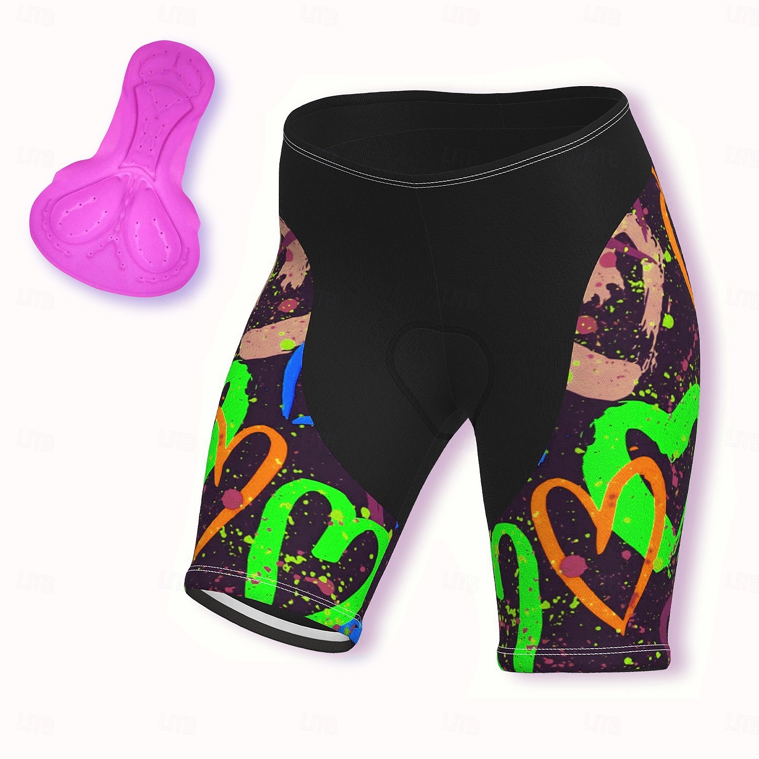Γυναικεία Καρδιά Σορτς ποδηλασίας Ποδήλατο Κοντά Παντελονάκια Παντελόνια Ποδηλασία Βουνού Ποδηλασία Δρόμου Αθλητισμός 3D Pad Γρήγορο Στέγνωμα Moale Αντανακλαστικές Λωρίδες Ροζ Σκούρο μωβ Σπαντέξ Ρούχα 2026 - $27.99 –P14