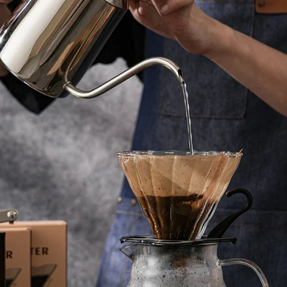 40/100 filtres à café jetables en papier naturel, pour 1 à 4 tasses, filtres en forme de V pour cafetière à filtre, accessoires pour cafés et maison, outils pour le café, 1 à 2/2 à 4 portions de 2026 ? $15.99 –P13