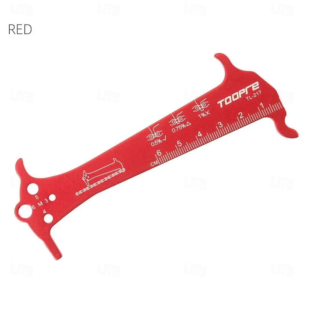 Bicycle Chain Wear Indicator Ruler Repair Tool Stainless Steel Mountain Road Bike Chain Gauge Measurement Checker Screw Diameter 2026 - $9.99 –P11