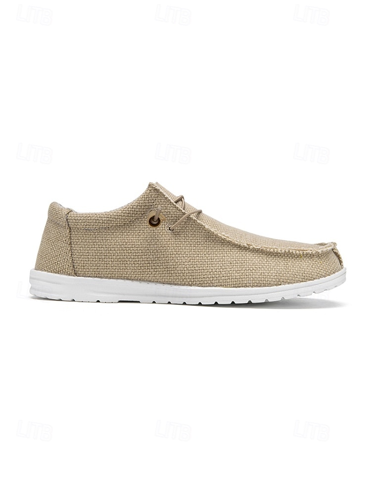 Men's Canvas Outdoor Resort Shoes – Comfortable Slip-On Loafers for Travel, Walking and Casual Resort Wear 2026 - $42.99 –P5