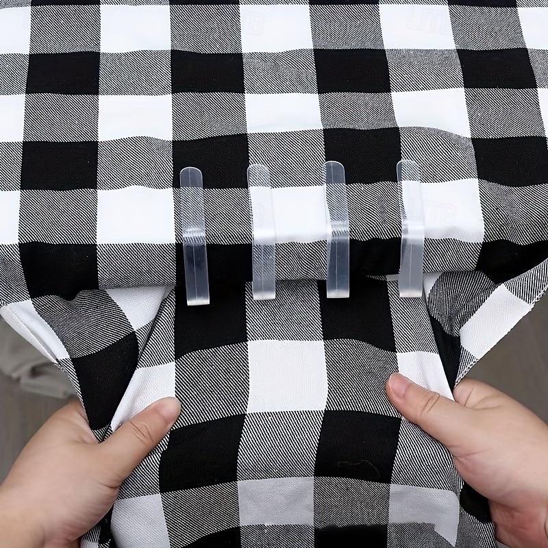 48 clip trasparenti per tovaglia, clip di fissaggio per tovaglia da cucina, clip per tovaglia per uso domestico, superficie antiscivolo invisibile, non è necessaria la foratura. del 2026 a $15.99 –P5