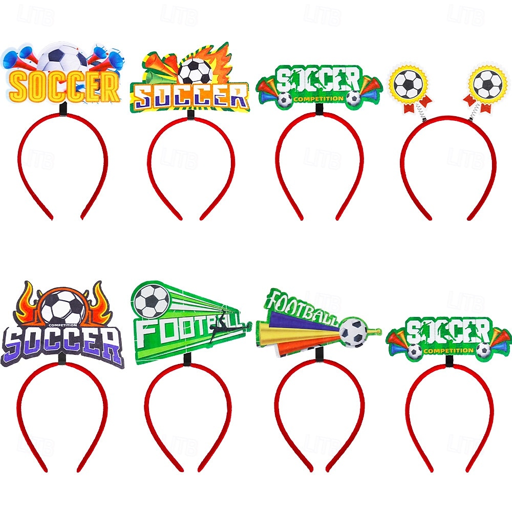 World Soccer Match 2026 Headband Football Soccer Funny & Reluctant Adults' Unisex Outdoor Match Dress Up 2026 - $17.49 –P10