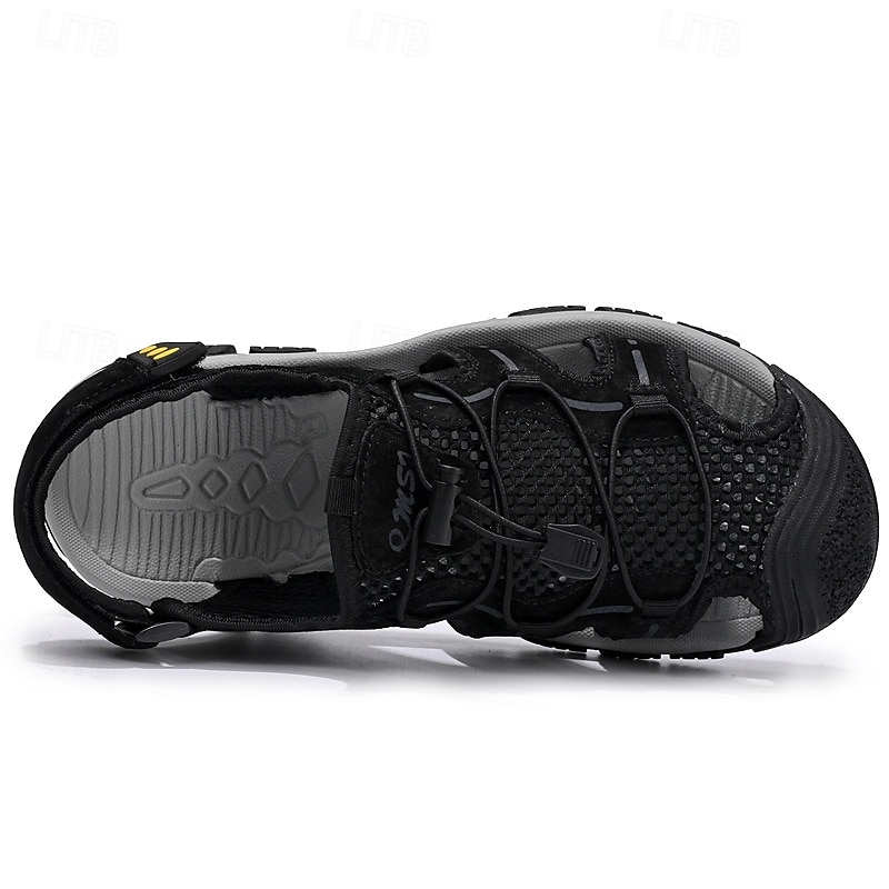 Sandálias masculinas para atividades ao ar livre, com design durável e respirável, tiras ajustáveis e sola antiderrapante. Perfeitas para caminhadas, atividades aquáticas, férias na praia e uso casual no verão. de 2026 por $54.99 –P15