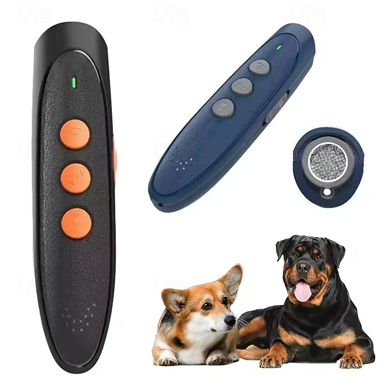 Dispositivo portátil de control de ladridos para perros con carga USB, disuasorio para el entrenamiento de mascotas. 2026 - $29.99 –P1