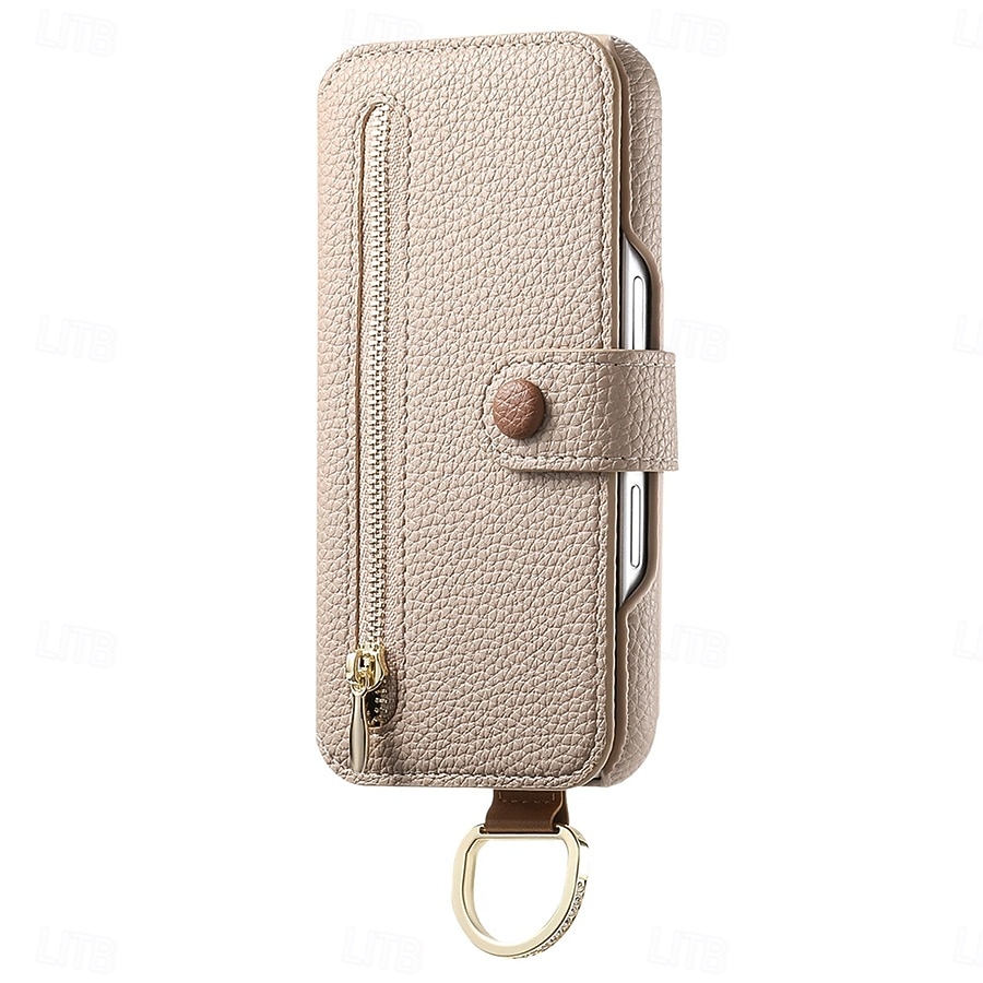 teléfono Funda Para Samsung galaxia S26 S26 Plus S26 Ultra Tarjetas billetera Gire la tapa Cremallera con correa de muñeca Caballete Retro TPU Cuero de PU 2026 - $18.99 –P3