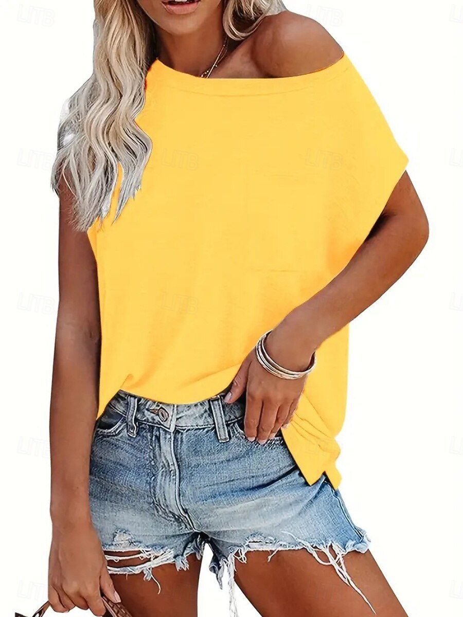 Damen Bluse Tasche Einfach Vintage Stilvoll Ärmellos Rundhalsausschnitt Normale Oberteile Täglich Ferien Ausgehen Schwarz Gelb Rosa Purpur Grün Sommer Frühling 2026 - $19.99 –P9