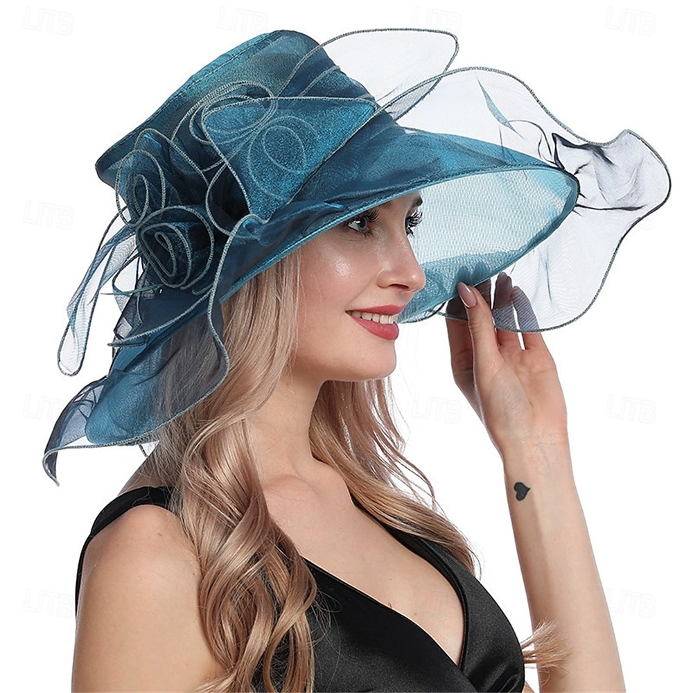 Derby Hut Kirchenhut Kentucky Derby Hut Dame Edelfrau Kostüm Damen Derby Ascot Pferderennfestival Erwachsene Hut Frühling & Sommer 2026 - $36.99 –P1