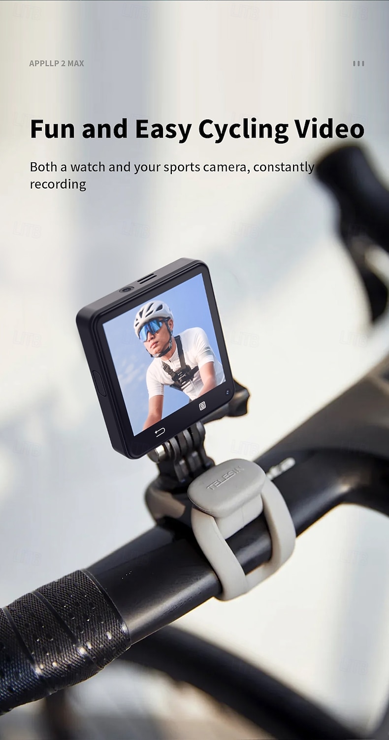 LOKMAT APPLLP 2 MAX Smart Watch 2.64 inch 4G LTE Cellular Smartwatch Phone Pedometer Call Reminder Alarm Clock Compatible with Null Unisex GPS Hands-Free Calls Media Control IPX-4 57mm Watch Case 2026 - $243.89 –P16