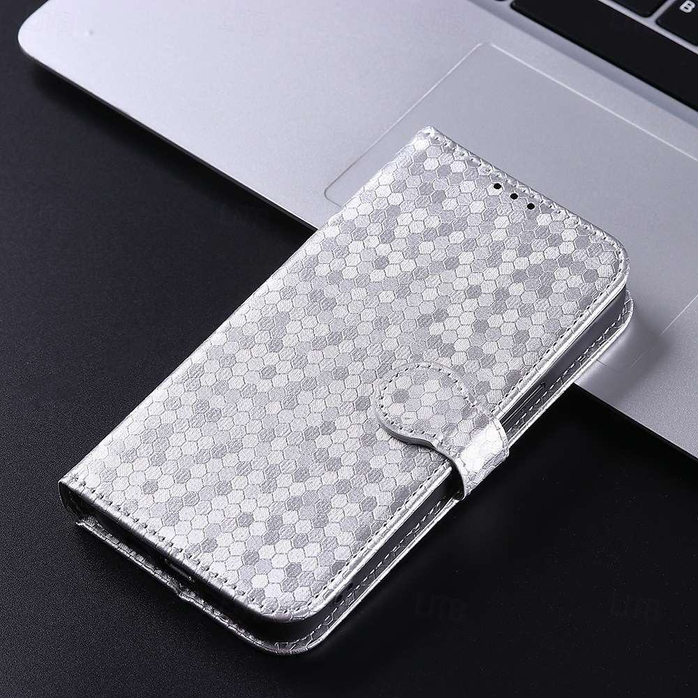 telefon Etui Til Samsung Galaxy S26 S26 Pluss S26 Ultra Lommebok-kortveske Magnetisk Helkroppsbeskyttende med nøkkelbånd Kontor / Bedrift Geometrisk mønster TPU 2026 - $16.99 –P13