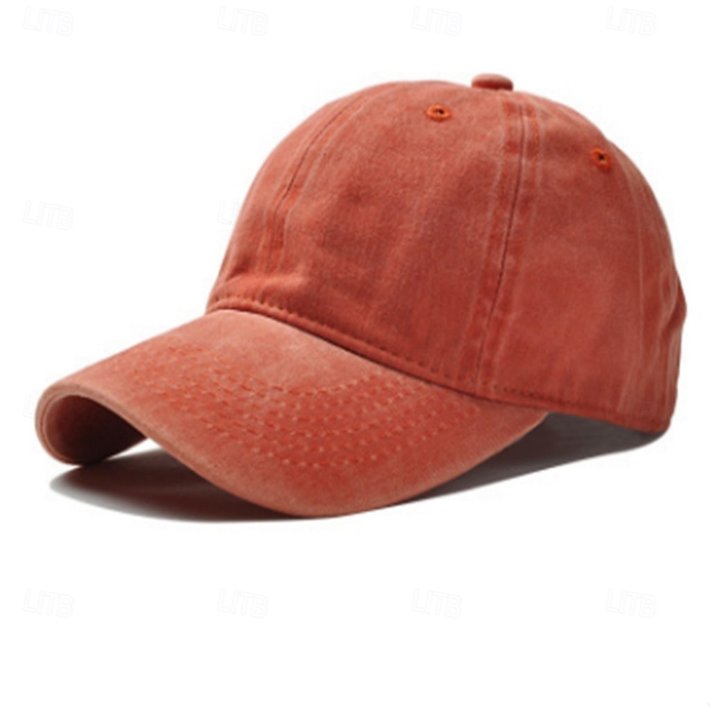 Men's Baseball Cap Sun Hat Trucker Hat Blue Black Polyester Adjustable Fashion Streetwear Casual Daily Outdoor Vacation Plain Sun Protection Sunscreen Breathability 2026 - $5.49 –P7