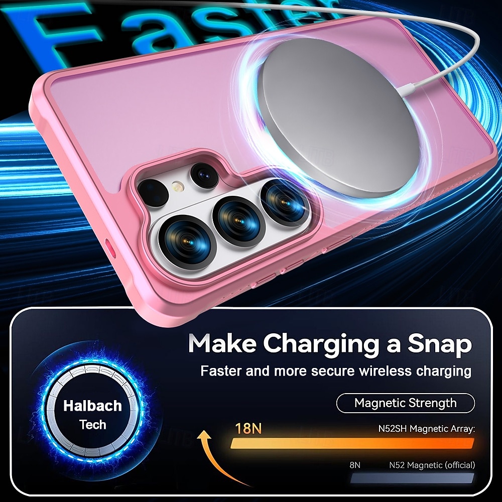 Phone Case For Samsung Galaxy S26 S26 Plus S26 Ultra Back Cover Support Wireless Charging TPU 2026 - $16.99 –P5