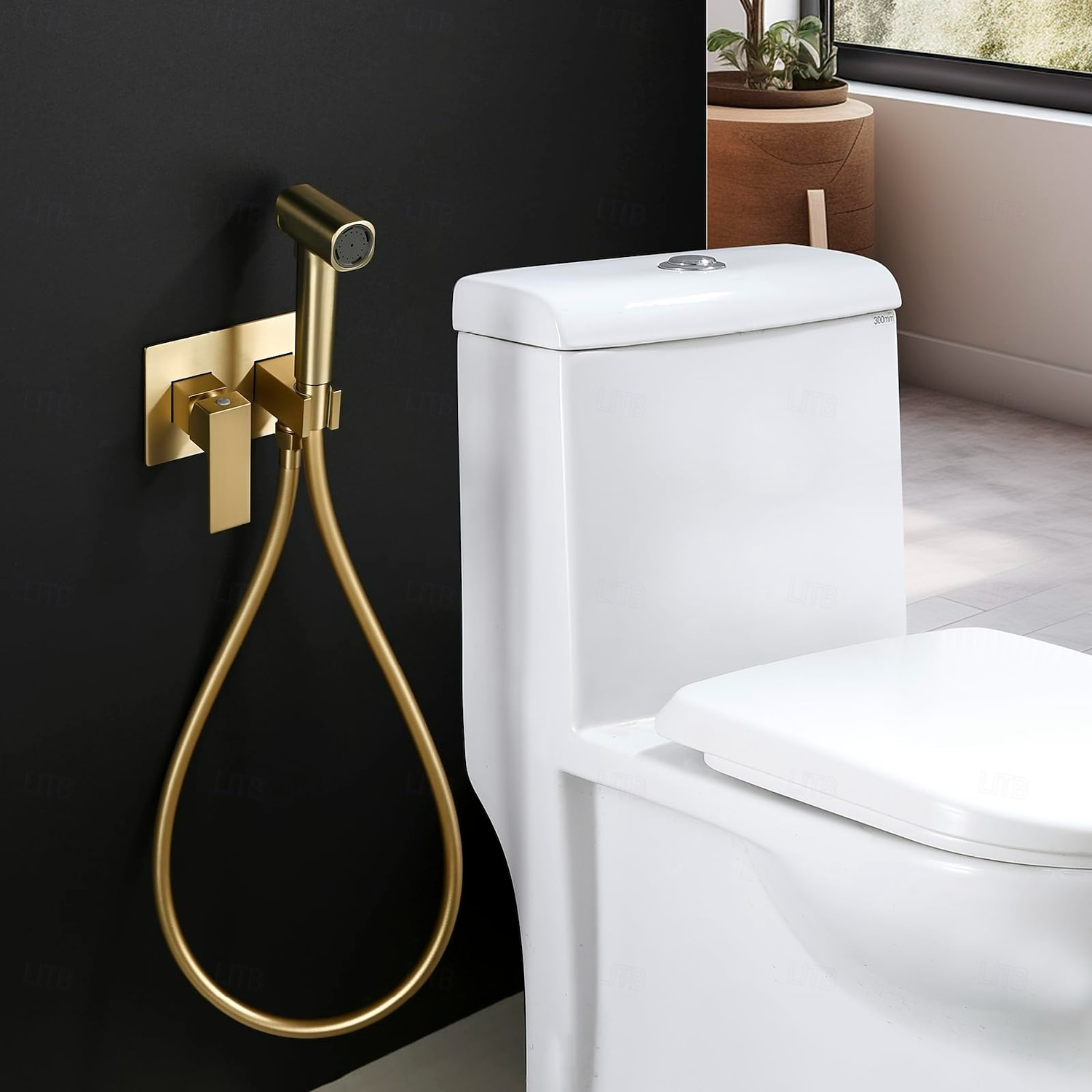 סט ריסוס בידה חם וקר מוסתר לאסלה, מרסס בידה ידני לאסלה, מרסס בידה ידני לשירותים, מים חמים 2026 - $261.24 –P17