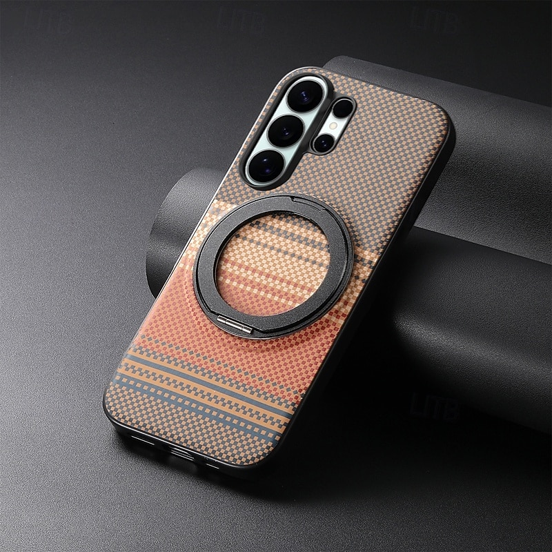 Phone Case For Samsung Galaxy S26 S25 Edge S24 FE S23 Ultra Plus A56 A36 A26 A16 A35 5G A15 Magnetic Adsorption with Stand Holder Shockproof TPU PU Leather 2026 - $16.99 –P18