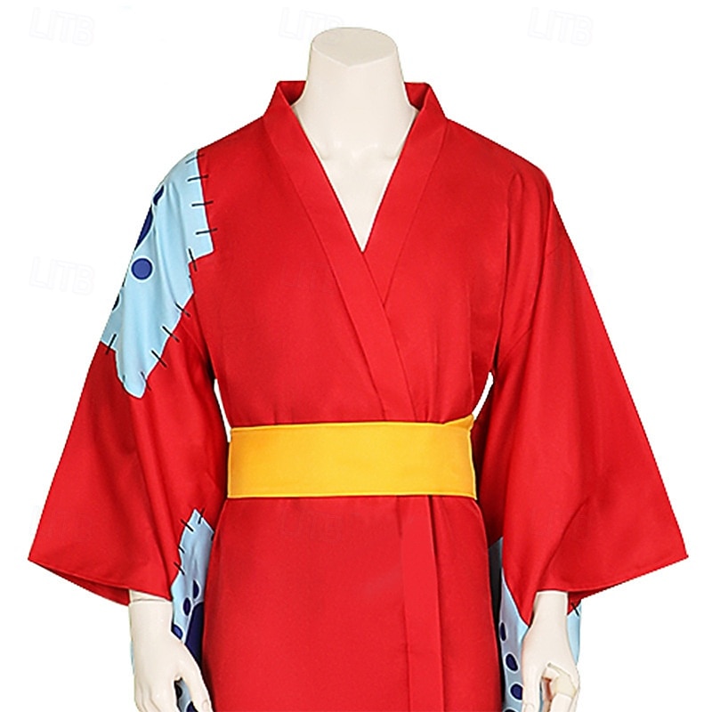 Óceáni kalandor Kapitány Szalmakalapos kalóz Anime Felszerelések Japán hagyományos kimonó Cosplay öltönyök Mindszentek napja Farsang Parti Teljesítmény Öv Kompatibilitás Női Felnőttek 2026 - $46.99 –P3