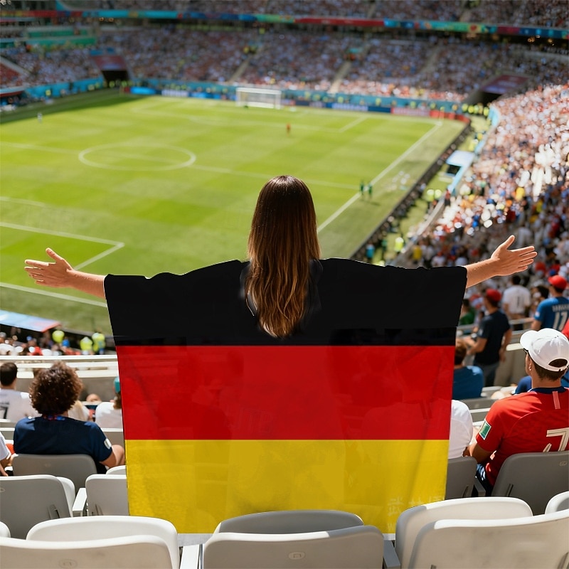 Partita mondiale di calcio 2026 Mantello Costume Bandiera Ventilatori Adulti Unisex Feste Partita di calcio Evento di calcio Vestirsi del 2026 a $17.49 –P18
