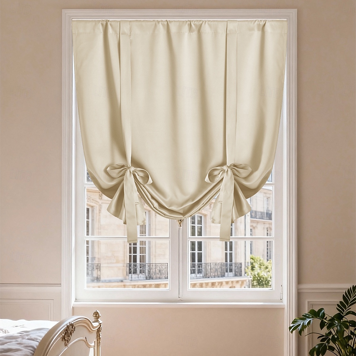 Cortinas blackout de cor sólida para café, cortinas curtas com amarração para cozinha, painéis blackout para janelas pequenas, banheiro e cozinha. de 2026 por AU $23.23 –P15