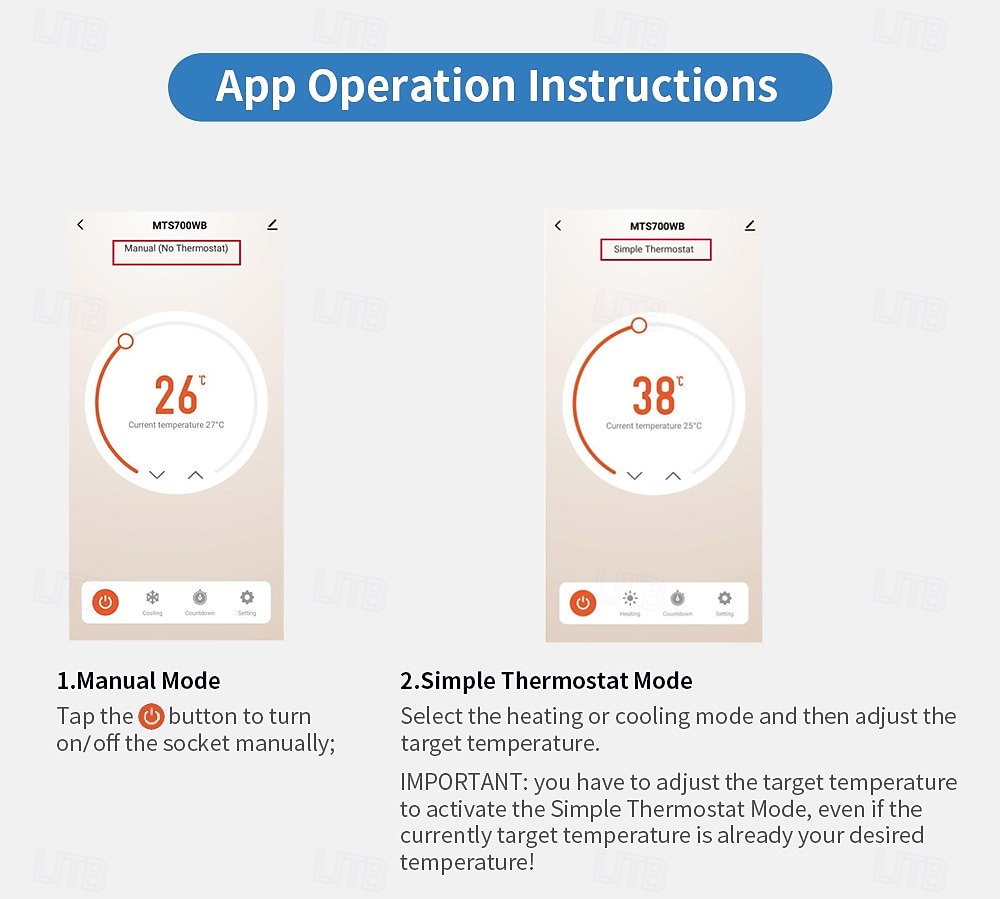 Programmable Smart WiFi Thermostat Plug Mini Temperature Controller 10A Plug-in Socket APP Control Voice Control Schedule Timer Electric Switch for Heating Cooling Appliances 2026 - $64.99 –P18