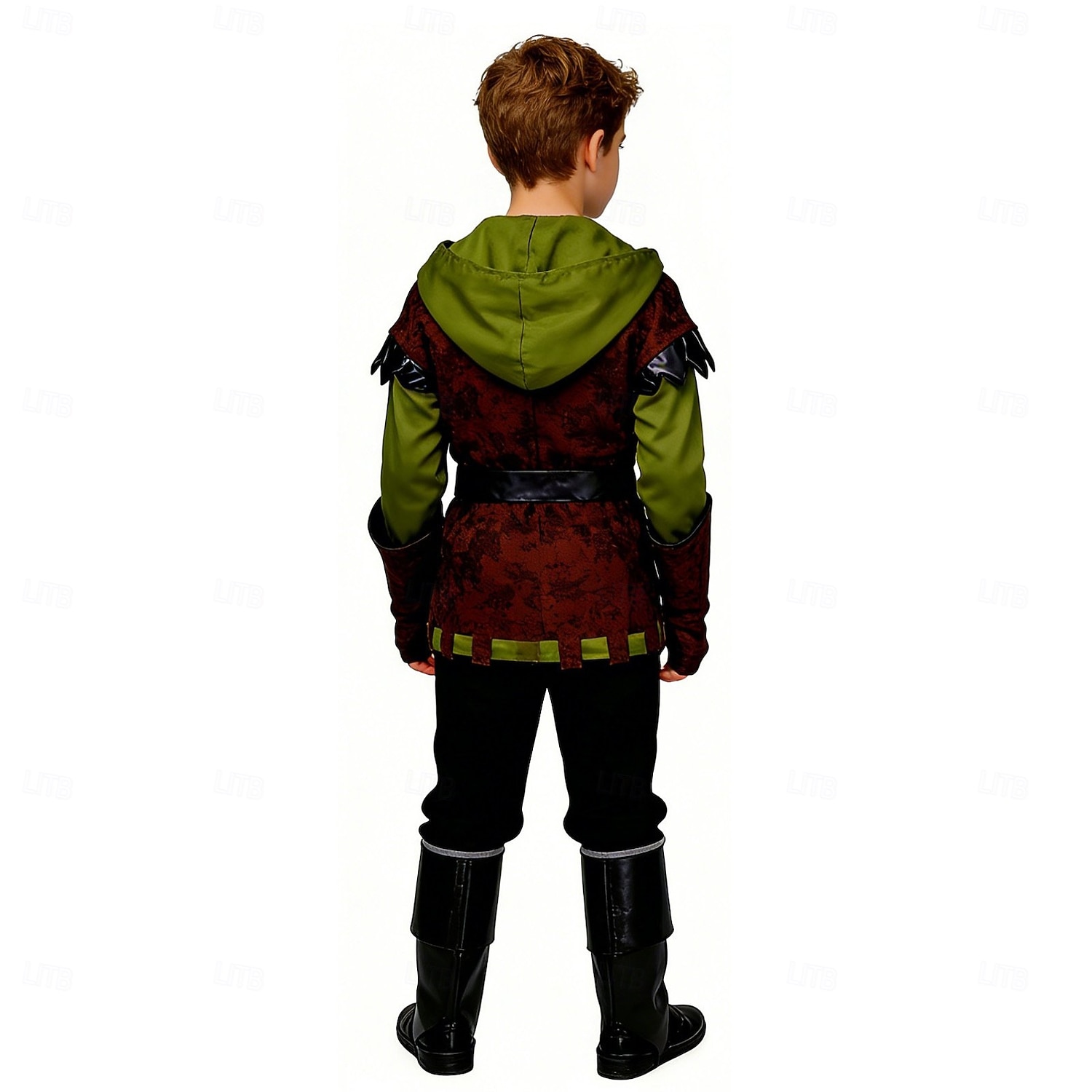 Conjunto Medieval Renascentista chique Calças Cinto Camisa com acessórios Manga Comprida Elfo Ranger Fantasia Para Meninos Fantasia Dia Das Bruxas Carnaval feira renascentista Crianças Camisa Calças de 2026 por $55.99 –P4