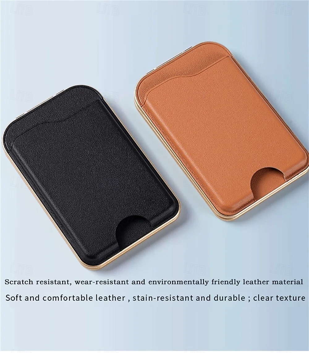 2-in-1 magnetischer MagSafe-Wallet-Ständer, magnetisches Leder-Kartenetui für iPhone 17, 16, 15 Pro Max Serie mit verstellbarer Halterung 2026 - $22.99 –P13