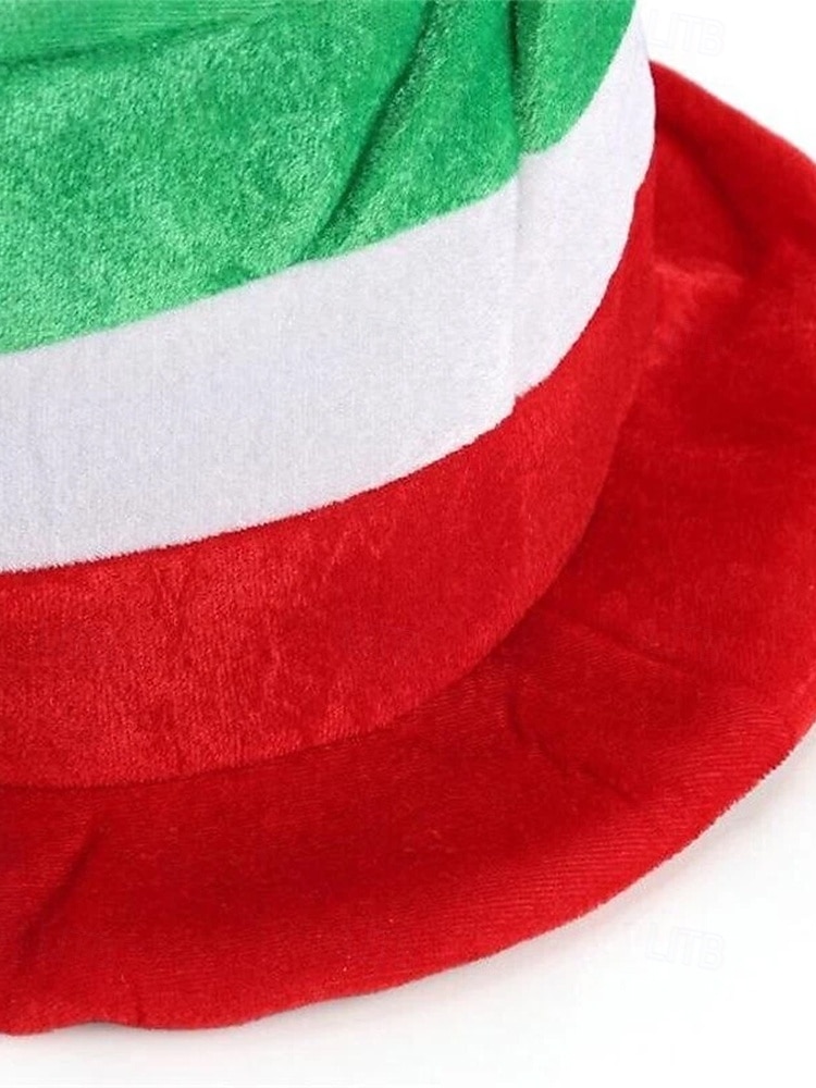 Men's Flag Color Soccer Fan Top Hat Polyester Novelty Football Hat in Multiple Colors for Soccer Matches, Supporter Events, Team Spirit & Game Day Wear 2026 - $18.99 –P15