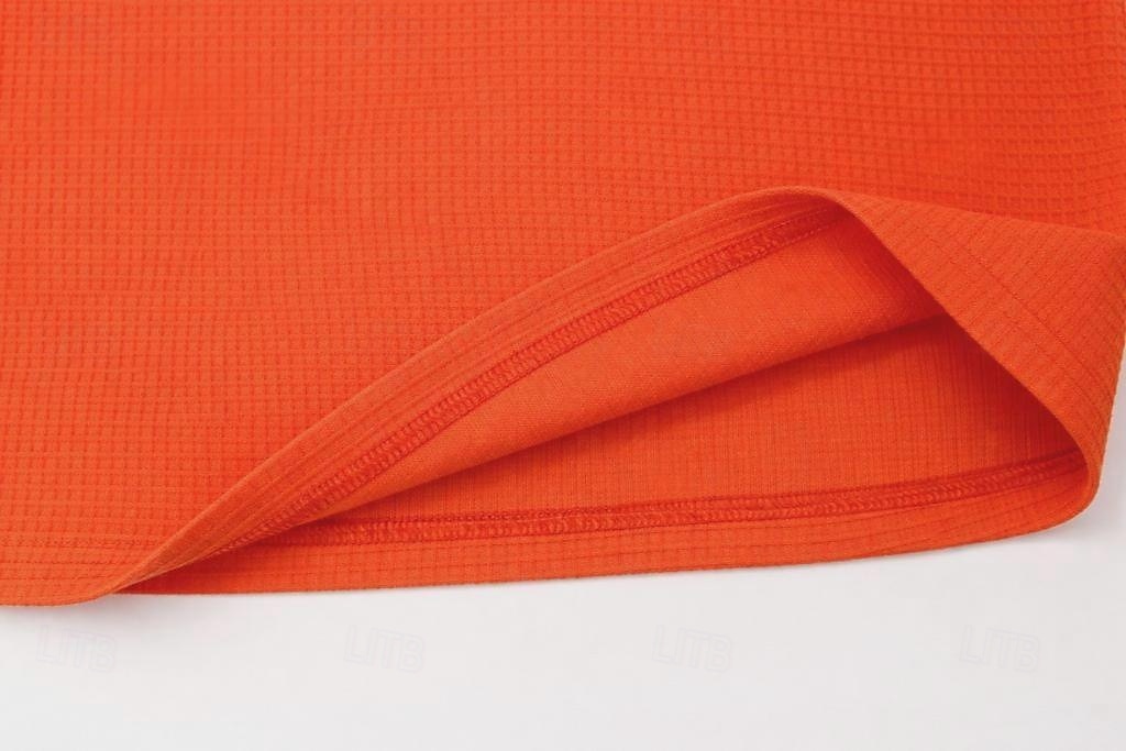 בגדי ריקוד נשים אוברסייז חולצה קצרה טי שירטס טופים מארג וויפל כפתור קדמי אחיד אופנתי מסוגנן קלסי שרוולים קצרים צווארון עגול קצר הנלי חולצות רגילות יומי ליציאה סוף שבוע לבן כתום קיץ אביב 2026 - CLP $26680 –P6