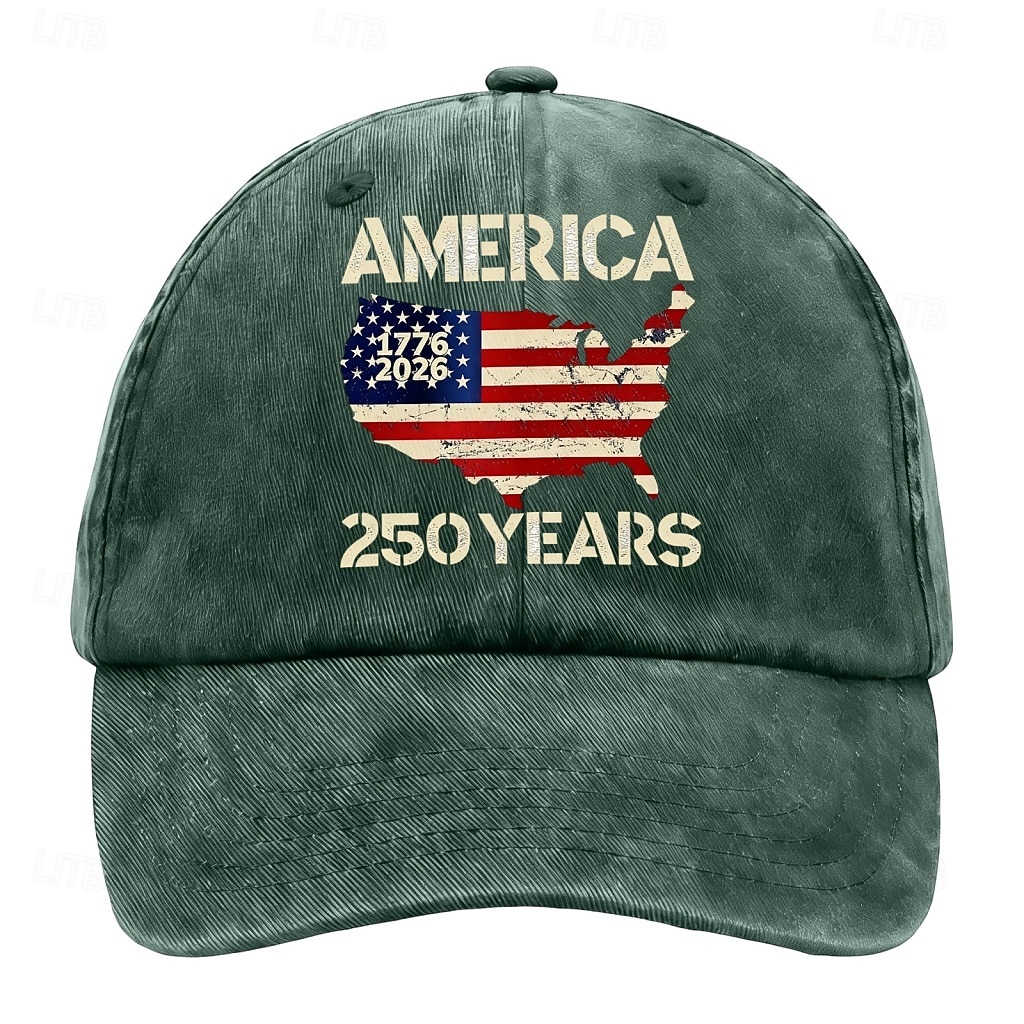 Homens Boné de beisebol Preto Azul Marinho Escuro Algodão Patchwork Moda Roupa de rua Casual Diário Ao ar livre Férias Bandeira Frases e Citações Proteção Solar Filtro Solar Respirabilidade de 2026 por $6.99 –P4