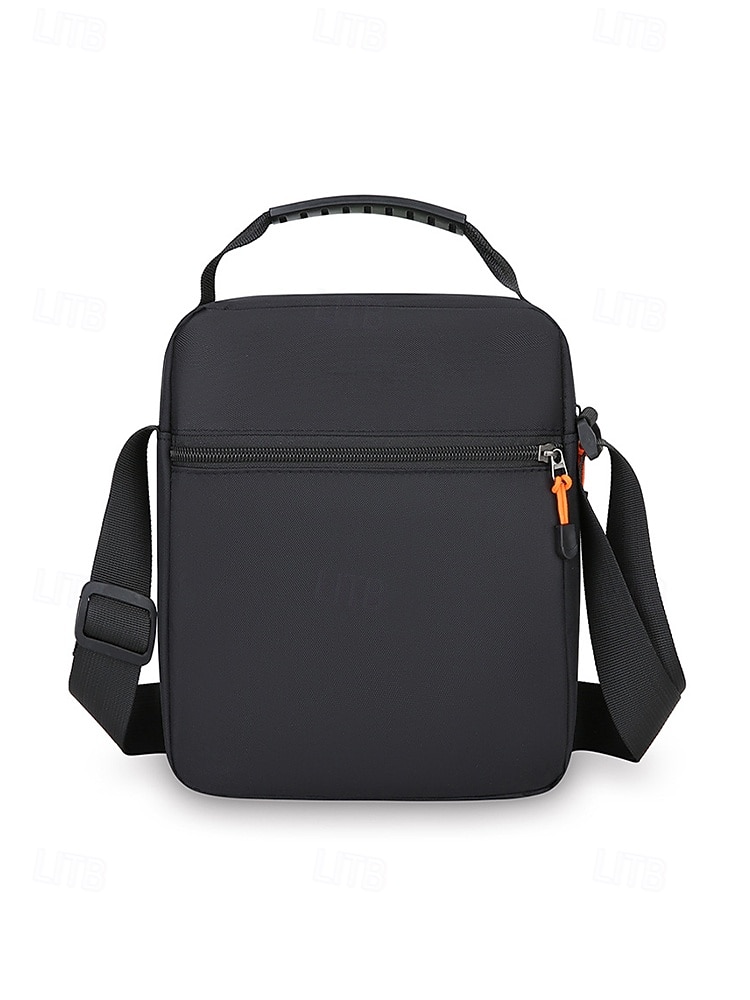 2026年 メンズオックスフォードクロスボディバッグ、マルチカラー、複数のコンパートメントを備えた大容量、調節可能なショルダーストラップ、カジュアルやアウトドア旅行の日常使いに最適  コレクション – $11.99 –P7