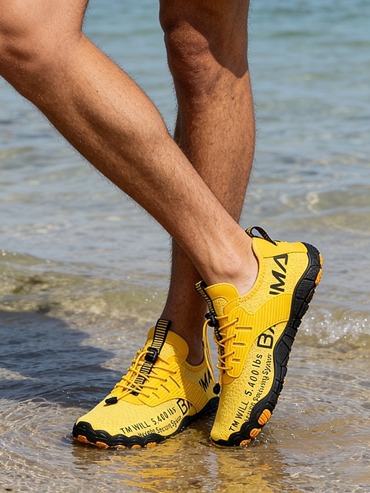 Men's Yellow Water Shoes – Perfect for Outdoor Water Sports, Beach Fun and Poolside Adventures 2026 - $42.99 –P3