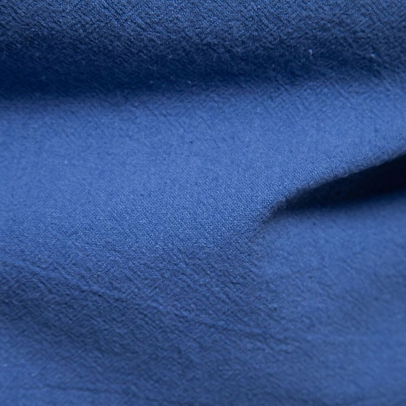 Voor heren Overhemd Overhemd met knopen 100% Katoen Effen Dagelijks liiketoiminta Licht Blauw Zwart Wit Leger Groen Lange mouw opa kraag Alle seizoenen Kleding 2026 - $21.99 –P7