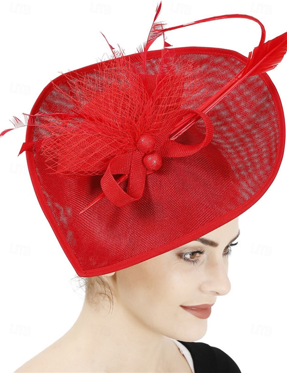Fascinators Polyester Wedding Birthday Vintage Cute Retro With Feather Headpiece Headwear 2026 - $28.99 –P4