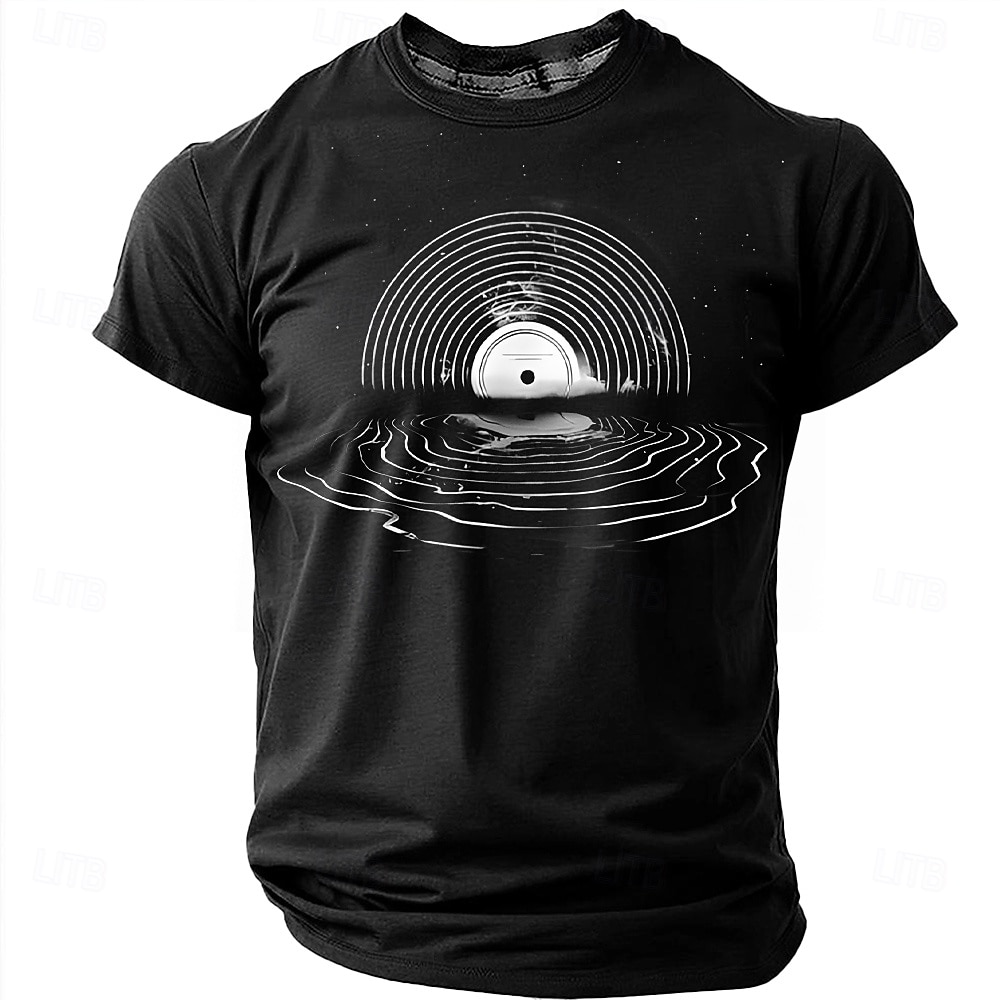 Hombre Música Argot divertido Camiseta Manga Corta Camiseta Impresión 3D Cuello Barco Camisa Moda Diario Diario Calle Negro Rojo Verano Primavera Ropa S M L XL XXL XXXL 2026 - $21.99 –P1