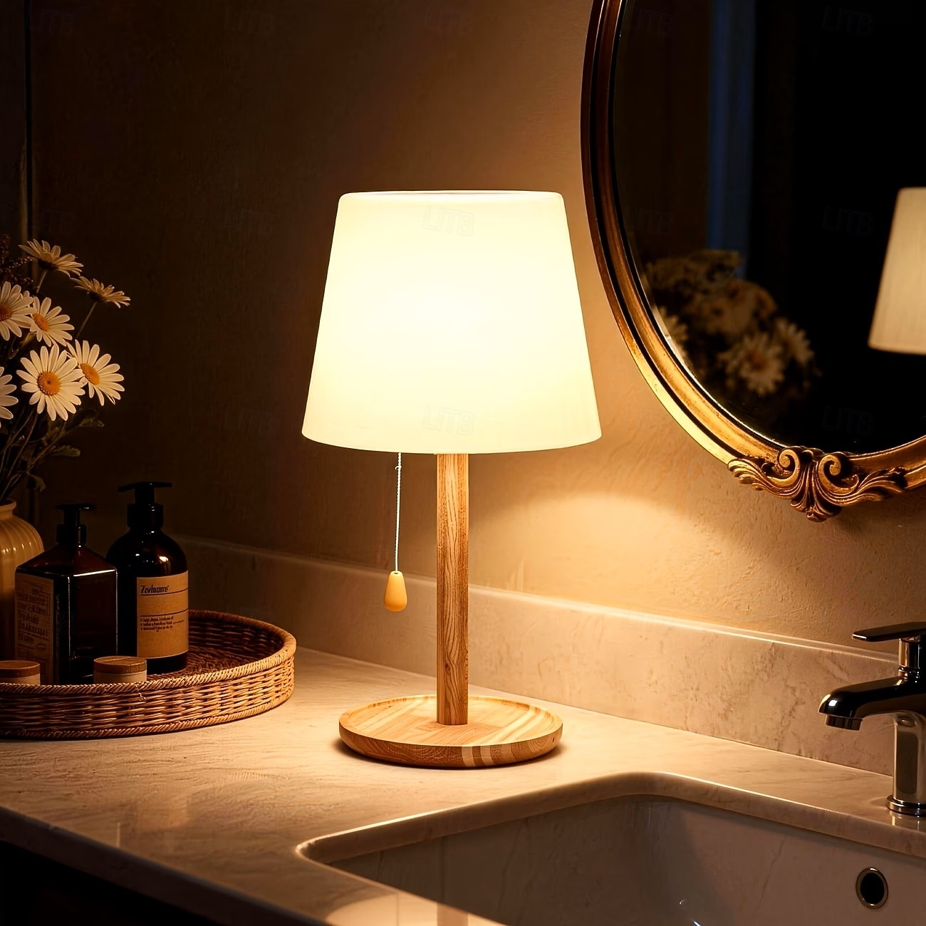 Remote Control USB Rechargeable Table Lamp with 16 Colors Nordic Style for Bedroom Bedside Lamp Atmosphere Night Light Holiday Coffee Shop Home Bar Counter Decoration 2026 - $50.99 –P2
